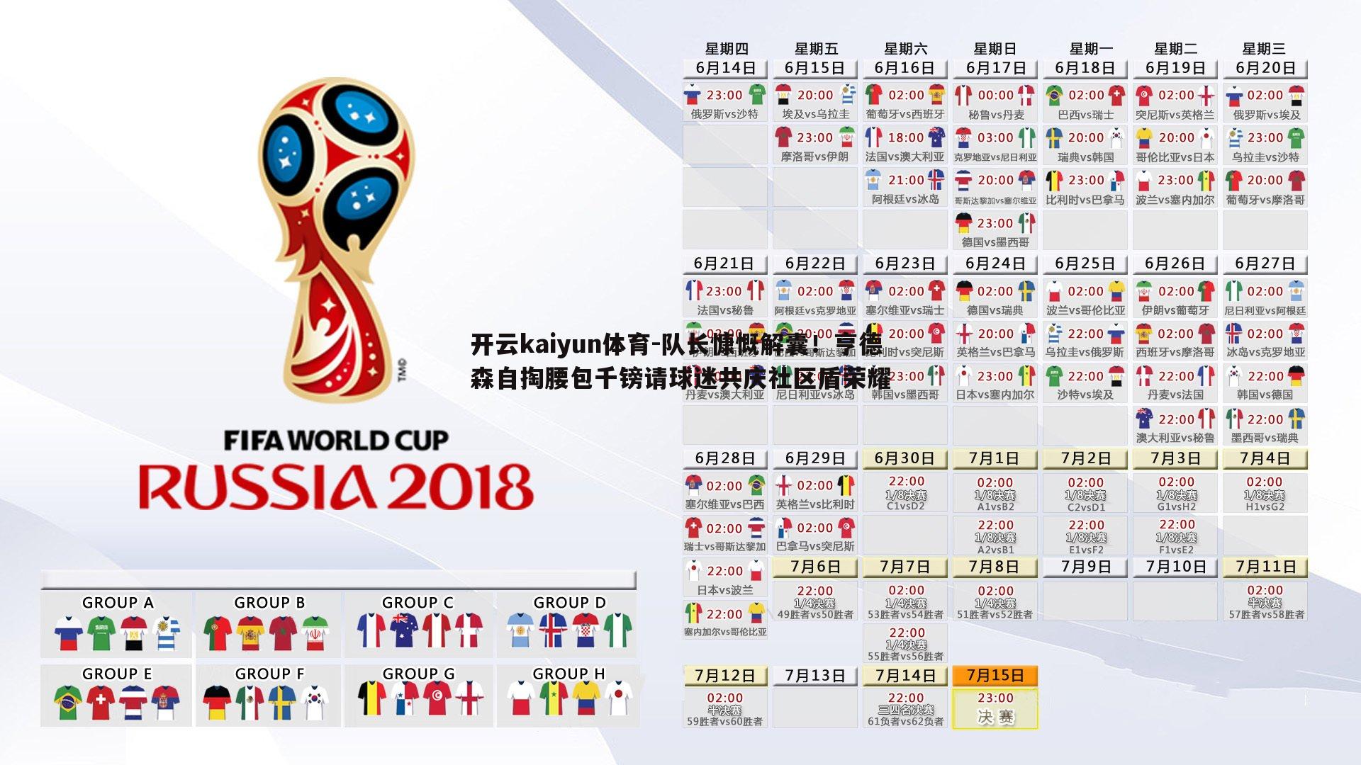 开云kaiyun体育-队长慷慨解囊！亨德森自掏腰包千镑请球迷共庆社区盾荣耀